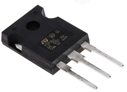 STMicroelectronics - TIP36C - STMicroelectronics TIP36C , PNP , 25 A, Vce=100 V, HFE:10, 3 MHz, 3 TO-247װ		