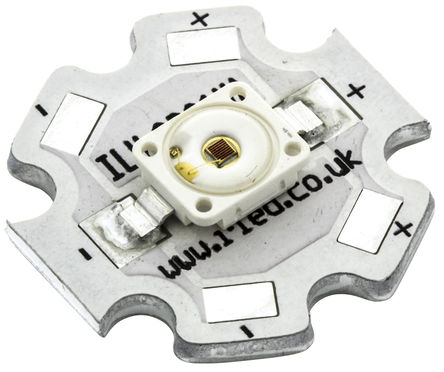 Intelligent LED Solutions - ILH-GD01-RDOR-SC201. - ILS Dragon1 PowerStar ϵ Ⱥɫ Բ LED  ILH-GD01-RDOR-SC201., 97 lm		