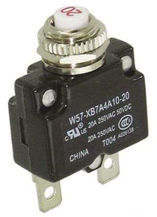 TE Connectivity - W57-XB7A4A10-20 - TE Connectivity W57 ϵ 20A 1  ȴŶ· W57-XB7A4A10-20, 250V ac		