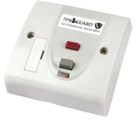 Theben / Timeguard - RCD10WPV - Theben / Timeguard 13 A DP ˿뿪 RCD10WPV, BS 1363BS 7288۶		
