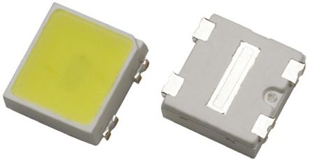 Broadcom - ASMT-UWBG-NACB8 - Broadcom ɫ 6500K LED ASMT-UWBG-NACB8, 3.2 V, 120 ӽ, 4  PLCC 4 װ		
