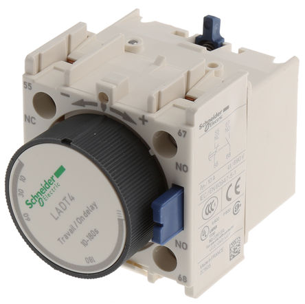 Schneider Electric - LADT4 - Schneider Electric TeSys D ϵ ģ (ON ӳ) ʱ LADT4, Χ 10  180s, / 		