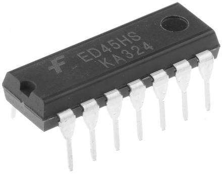 Fairchild Semiconductor - KA324 - Fairchild Semiconductor KA324 · Ŵ, 3  32 VԴѹ, 14 PDIPװ		