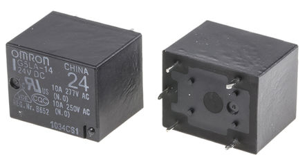 Omron - GSLA1A24DC - Omron GSLA1A24DC ˫ PCB װ Ǳ̵, 5 A, 24V dc		