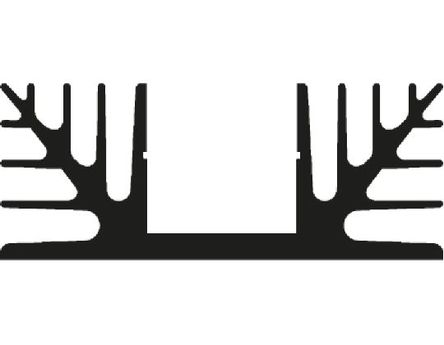 AAVID THERMALLOY - SO41/B/37.5 - AAVID THERMALLOY ɫ ɢ SO41/B/37.5, 3.3K/W, 37.5 x 88 x 35mm		
