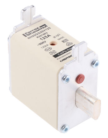 Mersen - R201863C - Mersen 125A 00 NH gG ĺʽ۶ R201863C, DINVDE 0636, IEC 60269-2-1׼		