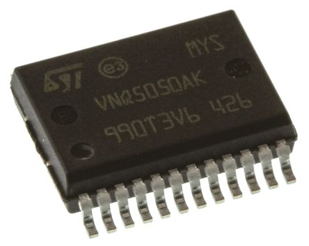 STMicroelectronics - VNQ5050AK-E - 4Ch. Hi Side Solid State Rly, VNQ5050AK		