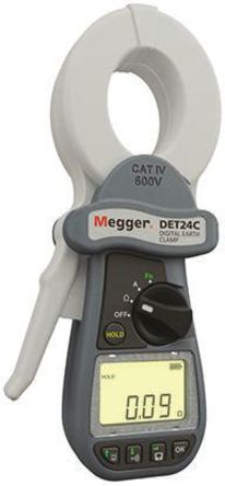 Megger - 1000-762 DET24C Earth Clamp - Megger DET24C 接地电阻测试仪 1500Ω CAT IV 600 V		