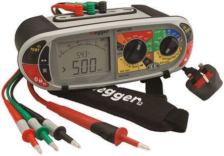 Megger - MFT1730 - Megger MFT1730, 600V װ, ֱͣѡ, 9.99Եֵ, CAT III 600 V, CAT IV 300 V		