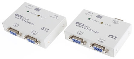 NewLink - KVM-VGAXTDUO - NewLink 2Ƶ˿ VGA VGA Over Cat5e չ, 1024 x 768pixels, 150m		