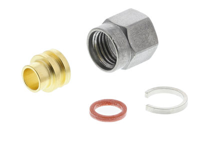 Radiall - R125054002W - Radiall R125054002W С 50 °װ SMA  ͷ, ѹӶ˽, RG402		