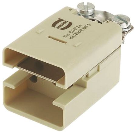 Harting - 09120063001 - Harting HAN Brid ϵ 2 ·  Ƭ 09120063001,  10A/ 50 V, ˫		