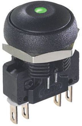 Apem - IRR8Z222LOG - Apem IRR8Z222LOG IP67 ɫ ˲ ˫ - / ɫLED 尲װ ť, 5 A@ 250 V 		