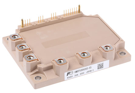 Fuji Electric - 6MBP50RA-060-55 - Fuji Electric 6MBP50RA-060-55 Nͨ IGBT ģ, 3 , 50 A, Vce=600 V, 22 P 610װ		