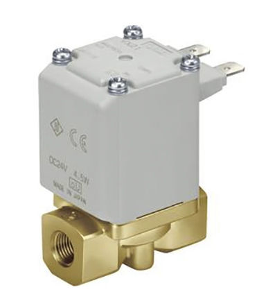 SMC - VXD233CLA - SMC VXD23 ϵ 2˿ ͭ ŷ VXD233CLA, 0.5 MPa, 1/2in˿, NC, 230 V 		