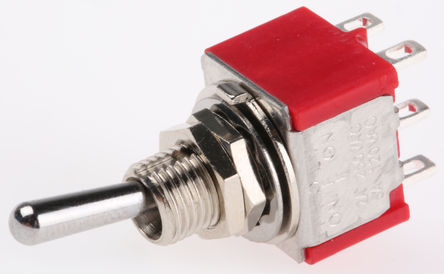 RS Pro - 1MD3T1B1M1QES-1 - RS Pro ˫˫ л 1MD3T1B1M1QES-1,  -  - , 5 A @ 250 V 		