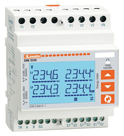 Lovato - DME D330 - Lovato DME ϵ DME D330 3  LCD ֹʱ, 		