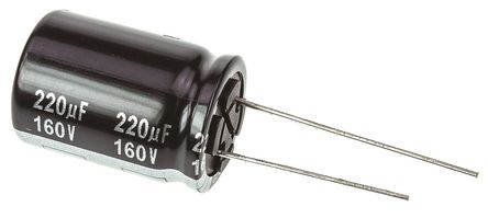 Panasonic - EEUED2C221S - Panasonic ED  ϵ 160 V ֱ 220F ͨ  EEUED2C221S, 20%ݲ, +105C		