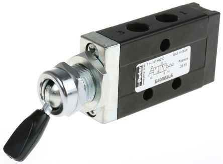 Parker - B43003LS - Parker B43 ϵ ܸ ѹп ֶƷ B43003LS, 10 barѹ, 510L/min, G 1/8, -10  +80C		