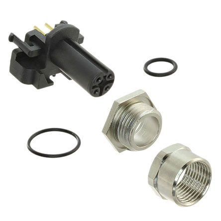 TE Connectivity - 3-2172071-2 - TE Connectivity M12 ϵ 4· ӡˢ·尲װ ֱ Բ  3-2172071-2, ĸ, ʽӺ		