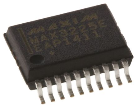 Maxim - MAX3225EEAP+ - Maxim MAX3225EEAP+ 1MBps ·շ, EIA/TIA-232RS-232V.24V.28ӿ, 2-TX 2-RX 2-TRX, 3  5.5 VԴ, 20 SSOPװ		
