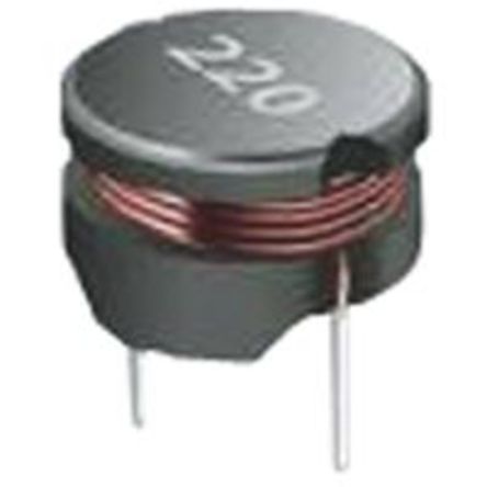 Bourns - RL855-222K-RC - Bourns 2.2 mH 10%  RL855-222K-RC , 0.95MHzгƵ, 80Сϵ, 180mA Idc, 11.1 Rdc, 7.8mmֱ		