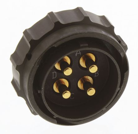 Amphenol - 62GB-56TG22-04PN(044) - Amphenol 62GB ϵ 4· °װ   ͷ 62GB-56TG22-04PN(044), о, ǳߴ22, MIL-DTL-26482		