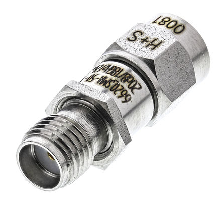 Huber & Suhner - 6620_SMA-50-1/199_NE - Huber & Suhner 6620_SMA-50-1/199_NE 50 Ƶ˥ SMA , SMA ͷ, 20dB˥, Ƶ DC to 18GHz		