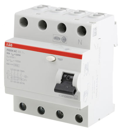 ABB - 2CSF204006R1630 - ABB FH200 ϵ 4 AC ʣ· 2CSF204006R1630, 63A, 30mAբ		