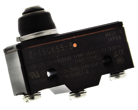 Omron - Z15GK55B - Omron IP00 ٶ λ Z15GK55B, , SPDT, /, 500V		