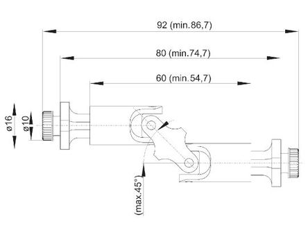 Schmersal - UNIVERSAL JOINT K1 - Schmersal UNIVERSAL JOINT K1 ͷ, ʹ TV8S 521 		