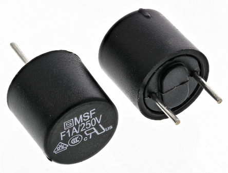 Schurter - 0034.6014 - Schurter 1A  ߵ PCB ̶۶ 0034.6014, F۶ٶ, 250V ac, 8.5mmֱ, 8.5mm		