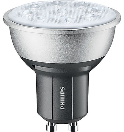 Philips Lighting - MLED5GU10DT25D - Philips Lighting 4.5 W GU10 ůɫ LED MLED5GU10DT25D, 50W׳Ƶֵ, 2700Kɫ, 25 mA, ɵ, 50mmֱ		