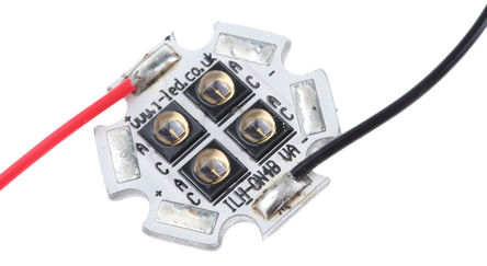Intelligent LED Solutions - ILH-IO04-94SL-SC201-WIR200. - ILS OSLON IR 4 PowerStar ϵ 4 ±45°  LED , 940nm, 3960mW, ӡˢ·-2		