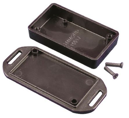 Hammond - 1551JFLBK - Hammond 1551 ϵ IP54 ABS  1551JFLBK, , 60 x 35 x 15mm		