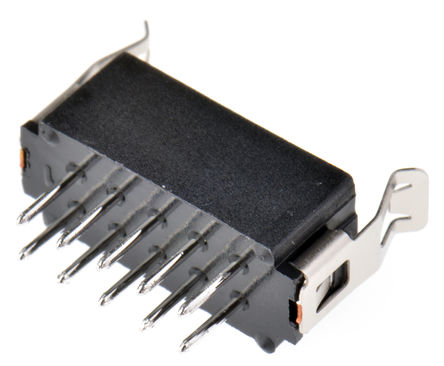 HARWIN - M80-8671022 - HARWIN Datamate L-Tek ϵ 10· 2mmھ (2) ֱ PCB  M80-8671022, Ӷ˽, 3A, ͨ		