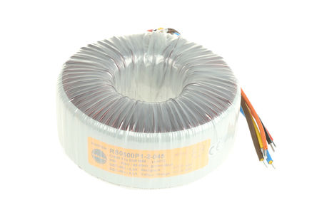 Nuvotem Talema - 0500P1-2-045 - Nuvotem Talema 500VA 2 αѹ 0500P1-2-045, 2 x 45V acμѹ, 136 (Dia.) x 60mm, 4.5kV acѹ		