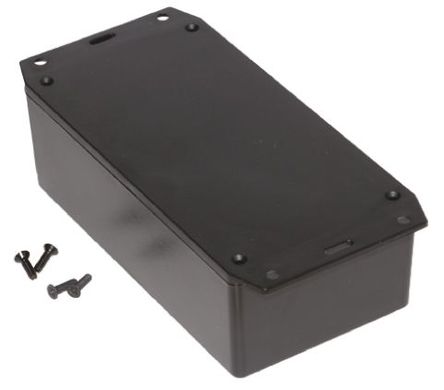 Hammond - 1591XXDFLBK - Hammond 1591 ϵ IP54 ABS  1591XXDFLBK, , 152 x 82 x 47mm		