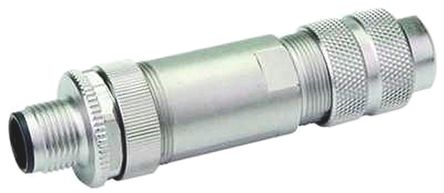 Telegartner - J80026A0200 - Telegartner STX M12x1 ϵ 4· °װ ֱ  ͷ J80026A0200, ĸ, ƽӺ		