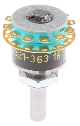 NSF - 500399-000-000-000 - NSF 12λ ת 500399-000-000-000, SP12T , 125V acѹ, 250 mA @ 60 V, 25.5 x 44mm		