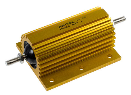 Arcol - HS200 R47 J - Arcol HS200 ϵ HS200 R47 J 200W 470m 5%  尲װ̶ֵ, Ӷ, Ƿװ		