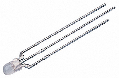 ROHM - SPR-39MVWF - ROHM SPR-39 ϵ ˫ɫ ɫ/ɫ/ɫ LED SPR-39MVWF, 35 ӽ, 3  3mm (T-1) ͨ		