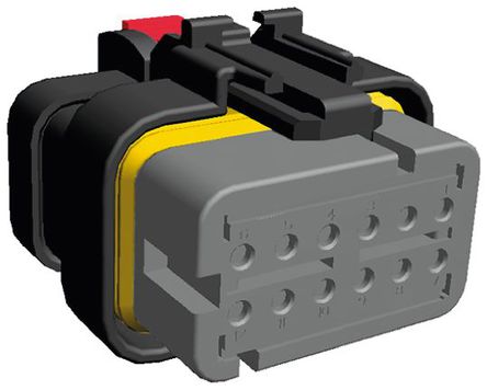 TE Connectivity - 776437-2 - TE Connectivity AMPSEAL 16 ϵ 2 12· °װ ɫ ĸ  776437-2		