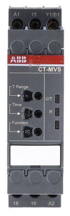 ABB - 1SVR730020R3100 - ABB ๦ ʱ̵ 1SVR730020R3100, 0.05   300 Сʱ, ˫, 1, SPDT, 24  240 V 24  48 V ֱ		