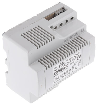 Comatec - TBD2/AR.0050.24/F6 - Comatec 12W  DIN 尲װԴ TBD2/AR.0050.24/F6, 50%Ч, 230V ac, 500mA, 24V dc 24V dc/		