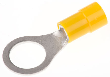 RS Pro - RVY5-10 - RS Pro, ɫ Ե о ѹӶ RVY5-10, M10 ˨, 10.5mmڻֱ, 34mmܳ		