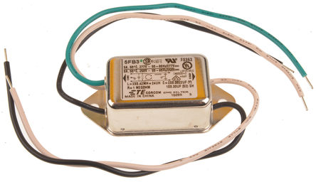 TE Connectivity - 5FB3 - TE Connectivity FB ϵ 5A 277 V /ֱ, 50 Hz, 60 Hz 尲װ RFI ˲ 9-1609095-1, ߽Ӷ		