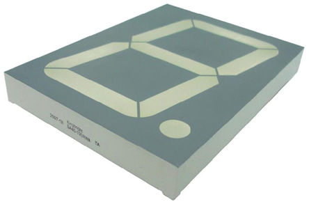 Kingbright - SC40-18CGKWA - Kingbright 10ַ 7  ɫ LED  SC40-18CGKWA, 100 mcd, 101.2mmַ, ͨװװ		