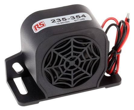 RS Pro - RA097W - RS Pro ɫ  ӷ RA097W, 12  80 V ֱ, 1m 97dB		