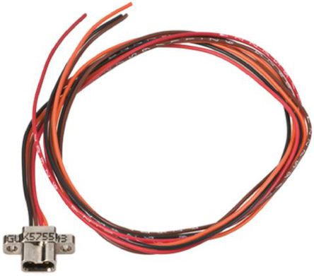 Glenair - GMSM2-4S-6K7-18B - Glenair 457.2mm 4 Way Female Micro D-Sub  ɶ  GMSM2-4S-6K7-18B		